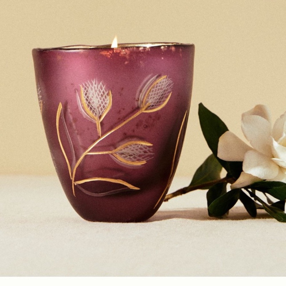 Anthropologie Night Gardenia (Floral Fruity) Candle NWT